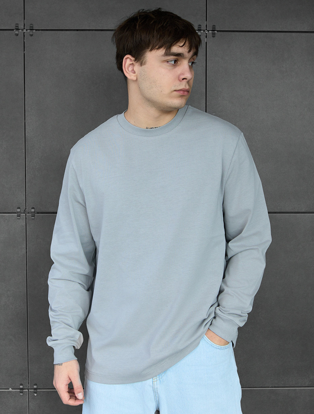 Bluză Staff gray oversize