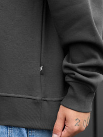 Bluză de trening Staff dark gray2 oversize fleece