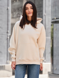 Hanorac de damă Staff kvi oversize fleece