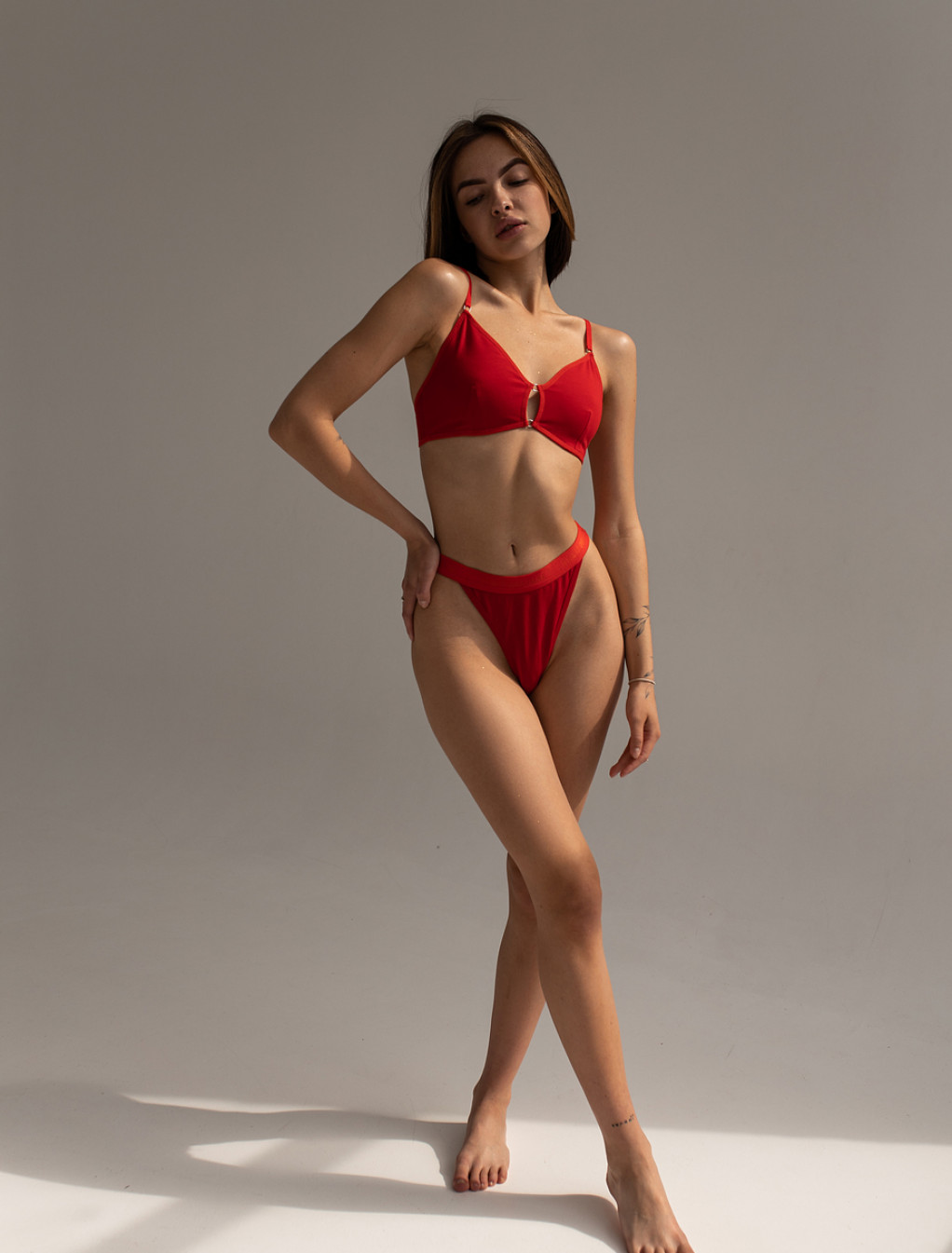 Sutien damă Staff fx red