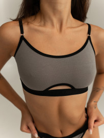 Sutien damă Staff bi gray