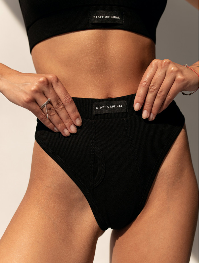 Chiloți de damă Staff be black