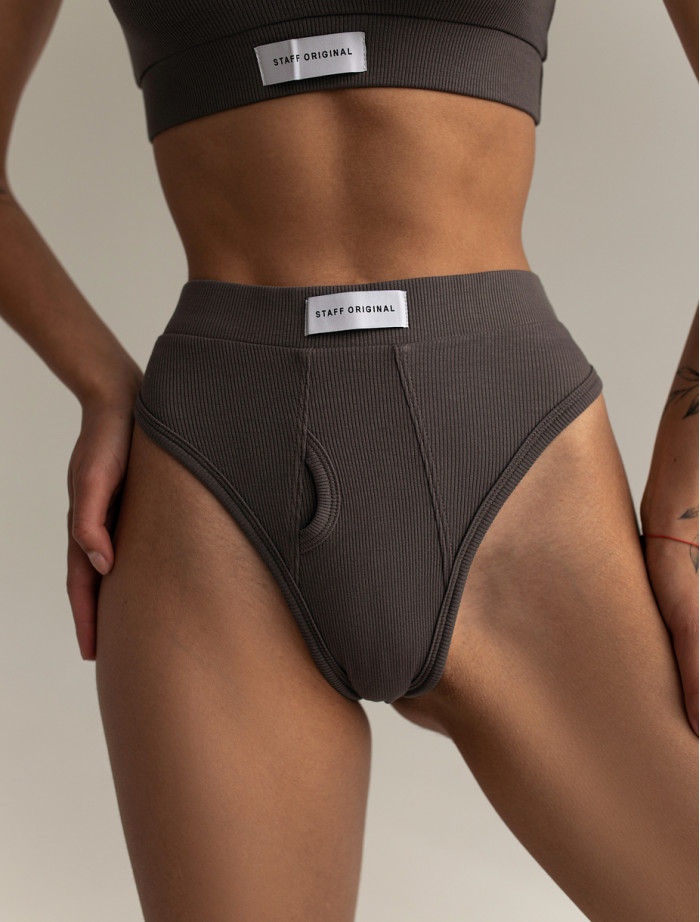 Chiloți de damă Staff be gray