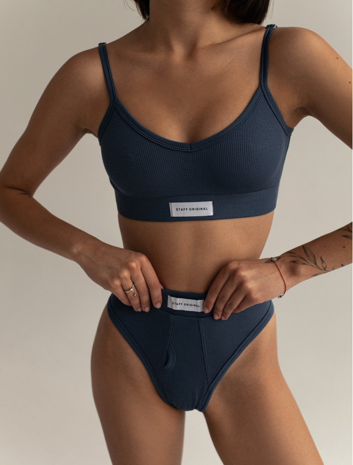 Chiloți de damă Staff be blue