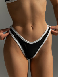 Costum de baie Staff sou black & white
