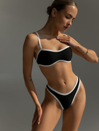 Costum de baie Staff sou black & white