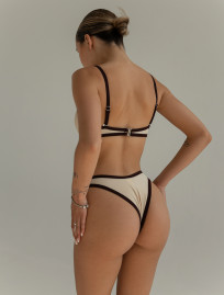 Costum de baie Staff sou beige & brown