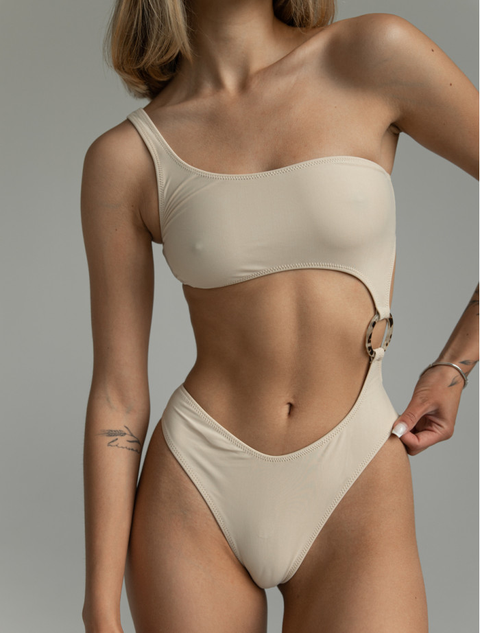 Costum de baie Staff moi beige