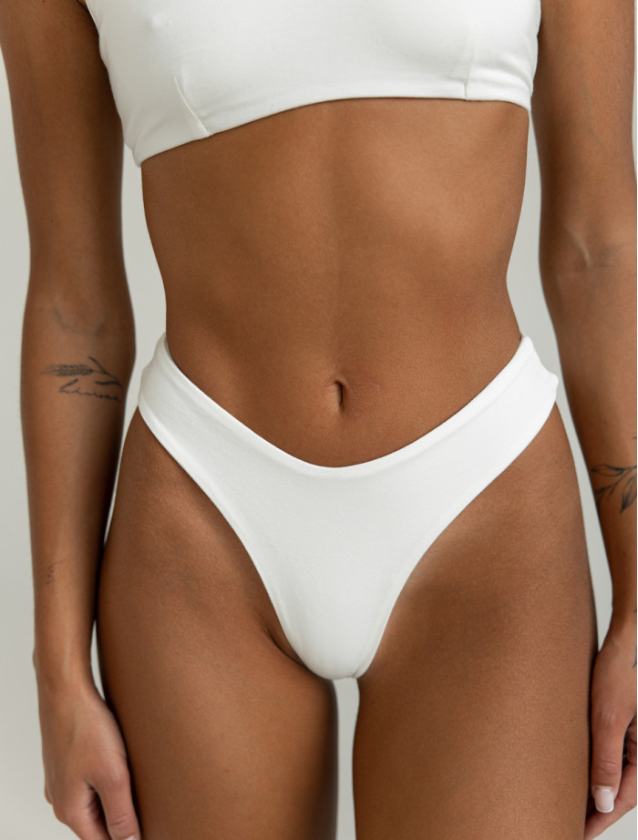 Chiloți de damă Staff ran white