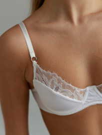 Sutien de damă Staff al white