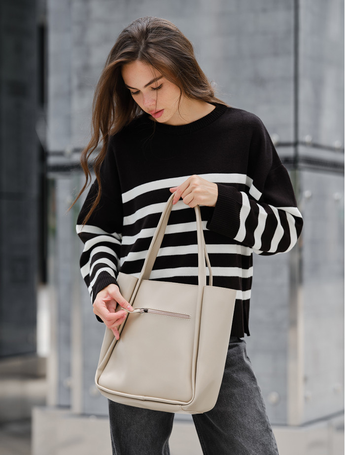 Geantă damă Staff 17 beige