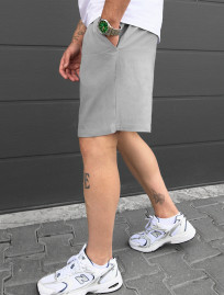 Pantaloni chinos scurți Staff wi light gray