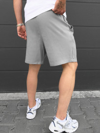 Pantaloni chinos scurți Staff wi light gray