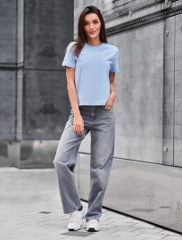 Tricou de damă Staff sum light blue