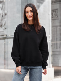 Bluză de trening de damă Staff black oversize fleece