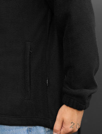 Hanorac Staff zip black fleece