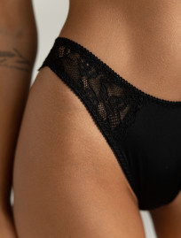 Chiloți de damă Staff wol black