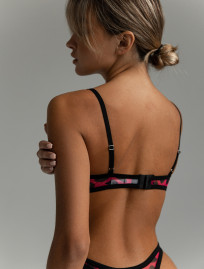 Sutien de damă Staff jol pink & black