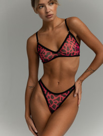 Chiloți de damă Staff jok pink & black