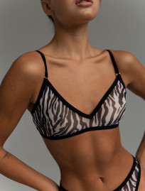 Sutien de damă Staff jol white & black