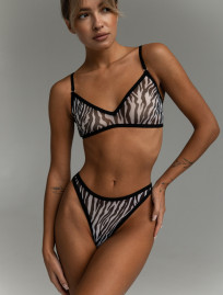 Chiloți de damă Staff jok white & black