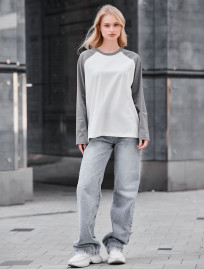 Bluză de damă Staff ves white & gray