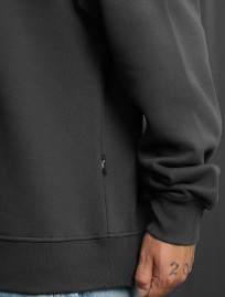 Bluză de trening Staff dark gray oversize fleece