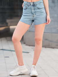 Pantaloni scurți din denim de damă Staff 20 blue