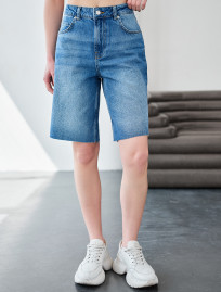 Pantaloni scurți din denim de damă Staff 17 blue