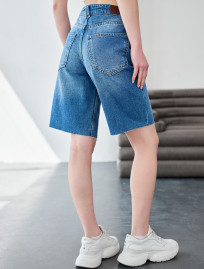 Pantaloni scurți din denim de damă Staff 17 blue