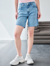 Pantaloni scurți din denim de damă Staff 14 blue