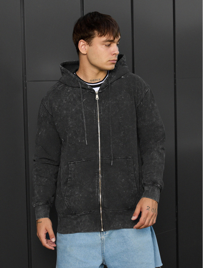 Hanorac Staff va dark gray oversize