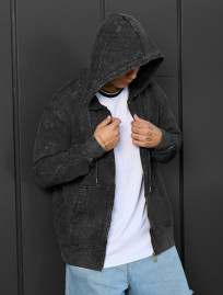 Hanorac Staff va dark gray oversize