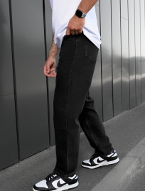 Blugi Staff 2206 black baggy