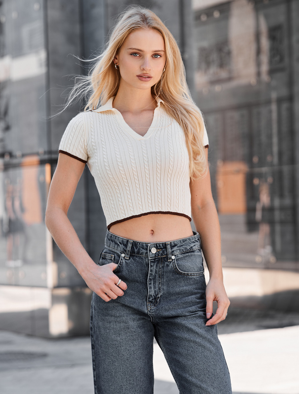 Top de damă Staff ri milk