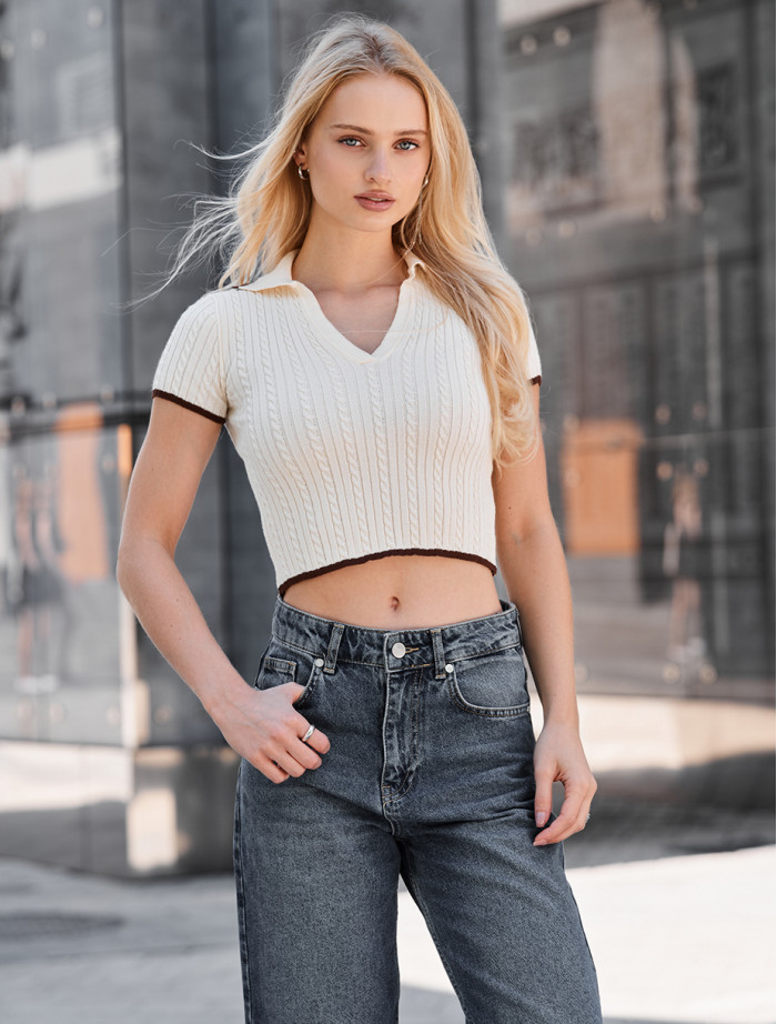 Top de damă Staff ri milk