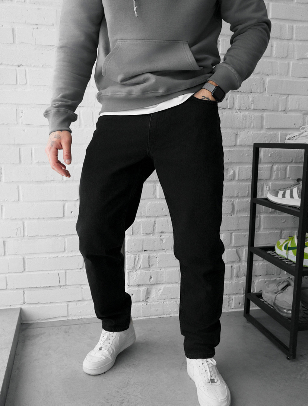 Blugi Staff 09 regular black