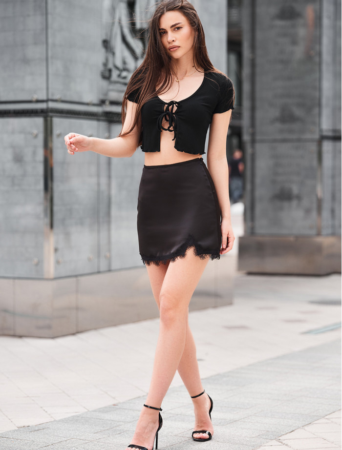 Fustă de damă Staff mio black