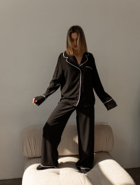 Pijamale de damă Staff vis black