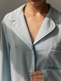 Pijamale de damă Staff vis light blue