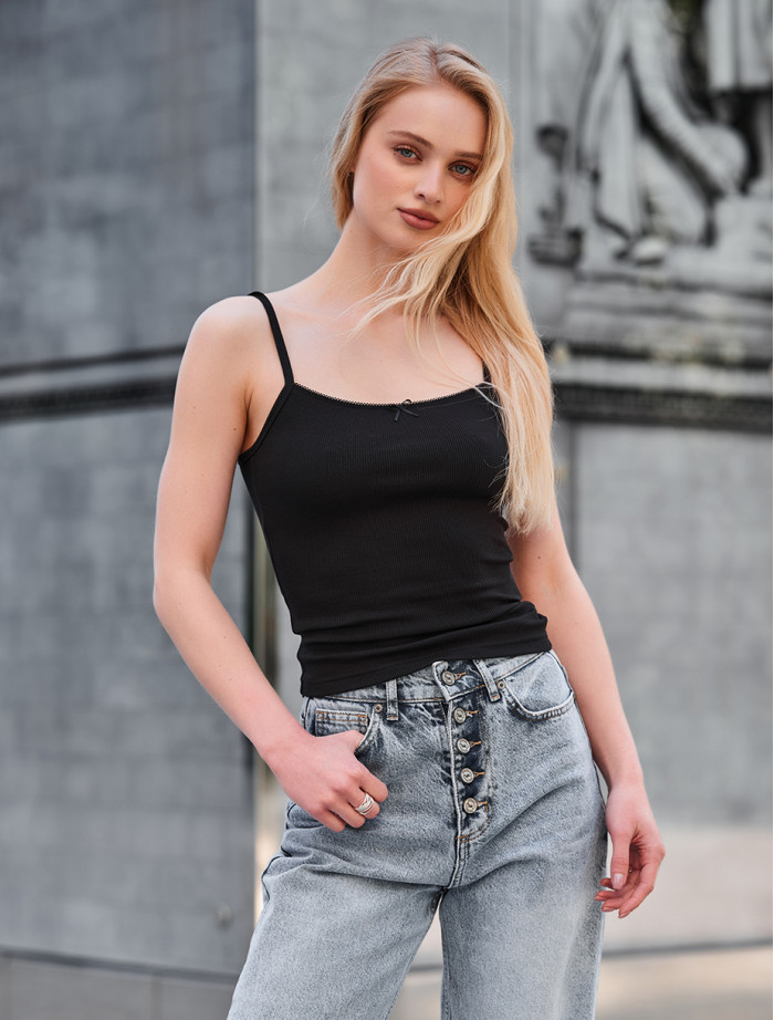 Top de damă Staff yum black