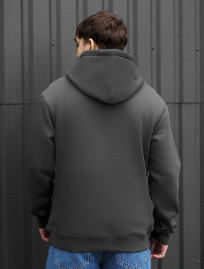 Hanorac Staff dark gray basic fleece
