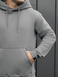 Hanorac Staff gray basic fleece