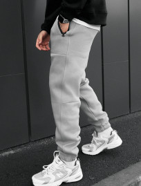 Pantaloni de trening  Staff nib light gray fleece