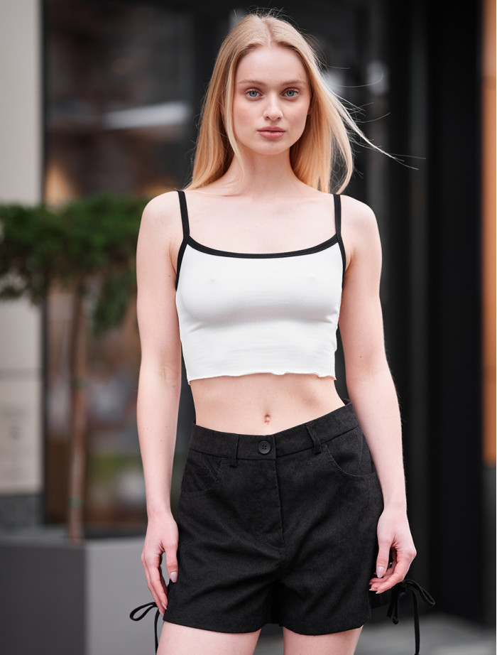 Top de damă  Staff wa white