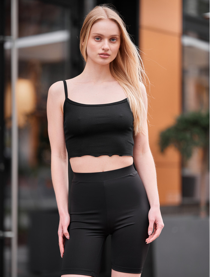 Top de damă Staff wa black