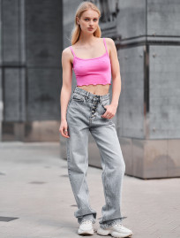 Top de damă Staff wa pink2