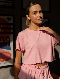 Pijamale de damă Staff ema pink