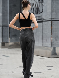 Top de damă Staff ma black