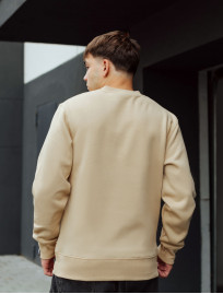 Bluză de trening Staff beige basic fleece